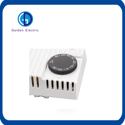 Industrial Cabinet Adjustable Bimetal Thermostat Adjustable for Various Environments