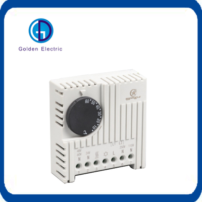 Industrial Cabinet Adjustable Bimetal Thermostat Adjustable for Various Environments