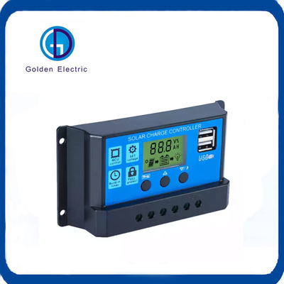 Solar PWM Off Grid Panel Controller 12V 24V Auto 10A/20A/30A Solar Charge Controller