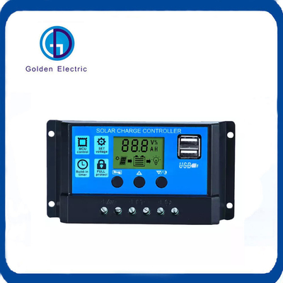 Solar PWM Off Grid Panel Controller 12V 24V Auto 10A/20A/30A Solar Charge Controller
