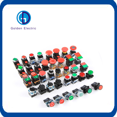 Outlet 16mm/19mm/22mm Emergency Stop Push Button Switch with CE and RoHS Certification
