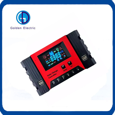 12V 24V Auto 10A/20A/30A/40A/50A/60A Solar Charge Controller with USB Output 5V/2A Max