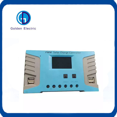10A 20A 30A 40A 50A 60A Solar Charge Controller 12V 24V 48V Auto with Dual USB Port
