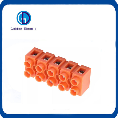 Production Process H Series Fixed Terminal Block 600V 5p 36A Electric Wire Connectors