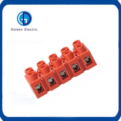Production Process H Series Fixed Terminal Block 600V 5p 36A Electric Wire Connectors