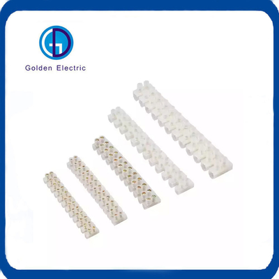 PE Material 12p Terminal Block for 12way X3 Series U Type 10A Electrical Connector Strip