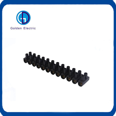PE Material 12p Terminal Block for 12way X3 Series U Type 10A Electrical Connector Strip