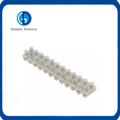 PE Material 12p Terminal Block for 12way X3 Series U Type 10A Electrical Connector Strip