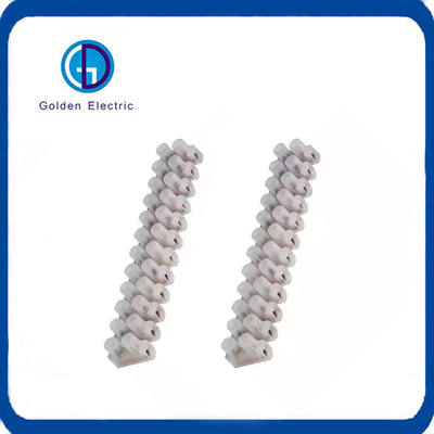 PE Material 12p Terminal Block for 12way X3 Series U Type 10A Electrical Connector Strip
