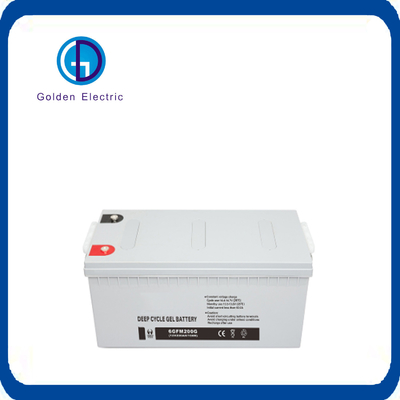 12V200ah/12V150ah/12V100ah VRLA Lead Acid AGM UPS Industrial Storage Battery 411*175*327