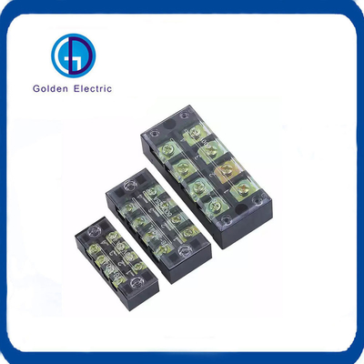 1-12p Tb Series Fixed Type Terminal Block Branch Box Connector Electric Wire Screw Barrier Terminal Block Strips