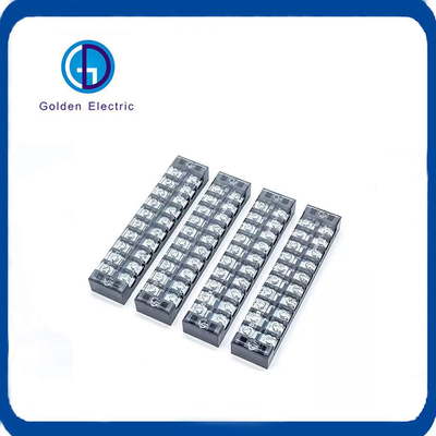 1-12p Tb Series Fixed Type Terminal Block Branch Box Connector Electric Wire Screw Barrier Terminal Block Strips
