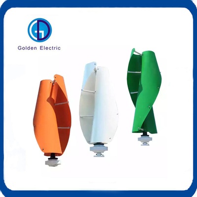 3 Phase 200W/300W/400W/500W/600W/800W 12V/24V Vertical Wind Turbine System Generator for Home