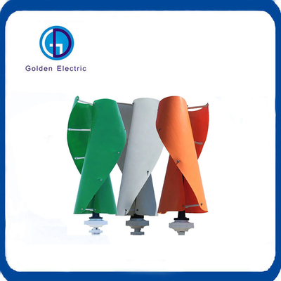 3 Phase 200W/300W/400W/500W/600W/800W 12V/24V Vertical Wind Turbine System Generator for Home