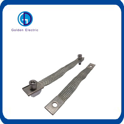 Anti Uv 12sq Copper Braided Bonding Jumper Quick Installation With High Strength