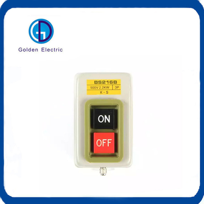 Normal Open Metal Plastic Push Button Switch for Power Control in 3 Phase Box Button