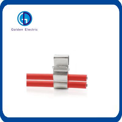 SUS 304 PV Solar Panel Cable Clips Water Resistant For Soler Panel System