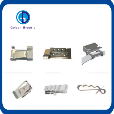 SUS 304 PV Solar Panel Cable Clips Water Resistant For Soler Panel System