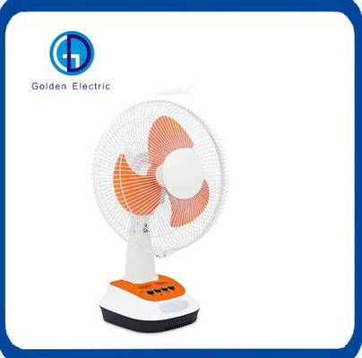 3m Cable 12 Inch Solar Rechargeable Fan With Solar Charge And LED Lights