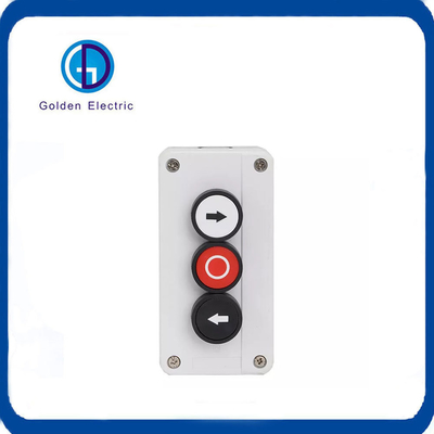 3 Hole Waterproof Left Right Stop Arrow 2no 1nc Push Button Switch Control Station Box