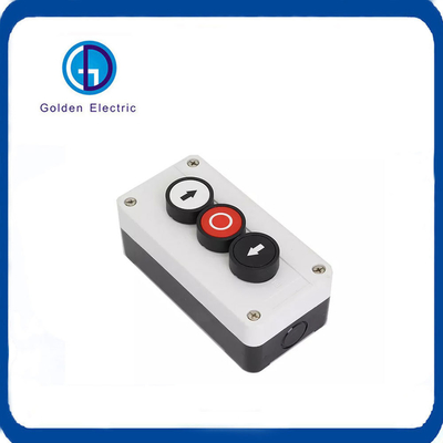 3 Hole Waterproof Left Right Stop Arrow 2no 1nc Push Button Switch Control Station Box