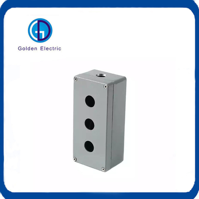 600V Normal Open Metal Push Button Switch Control Box Enclosure for 22mm Button Switch