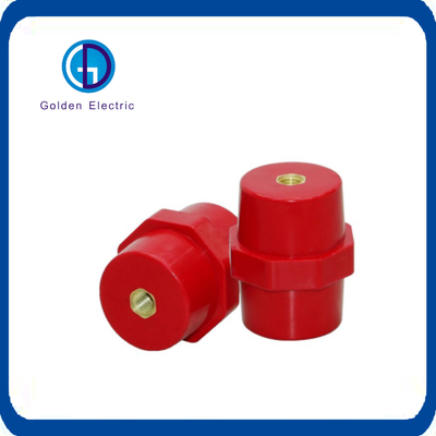Customization M8 Brass Insert Low Voltage Busbar Support Plastic Standoff Insulator SM30
