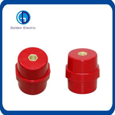 Customization M8 Brass Insert Low Voltage Busbar Support Plastic Standoff Insulator SM30