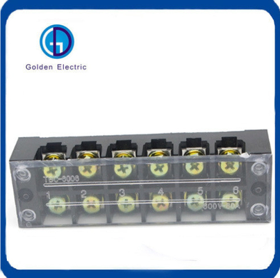 Tb Series Double Row Screw Terminal Fixed Type Fence Terminal Blocks 1 Piece Min.Order