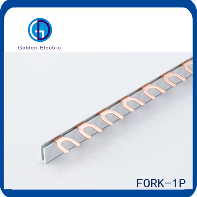 MCB Copper Busbar Terminal Block Connector with U or Fork Type and ISO9001 Certification