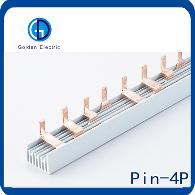 MCB Copper Busbar Terminal Block Connector with U or Fork Type and ISO9001 Certification