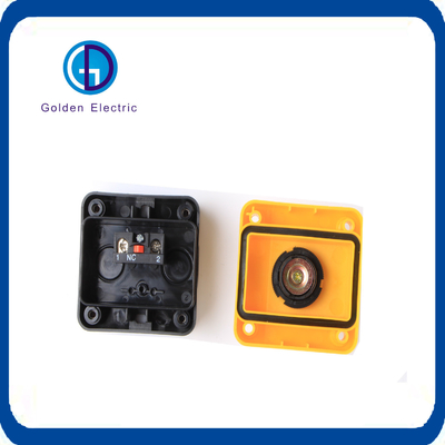 2no and 2 Nc Push Button Switch Control Box with ABS Plastic Single-pole on-off Switch
