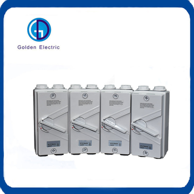 IP65 Ukf Series 1p/2p/3p/4p Waterproof Isolator Switch for Low-voltage and Industrial