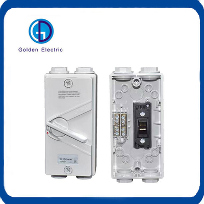 IP65 Ukf Series 1p/2p/3p/4p Waterproof Isolator Switch for Low-voltage and Industrial