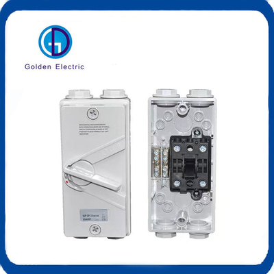 IP65 Ukf Series 1p/2p/3p/4p Waterproof Isolator Switch for Low-voltage and Industrial
