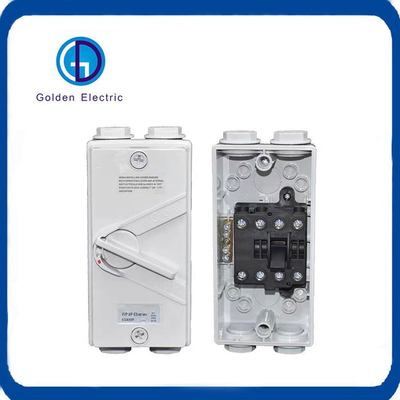 IP65 Ukf Series 1p/2p/3p/4p Waterproof Isolator Switch for Low-voltage and Industrial