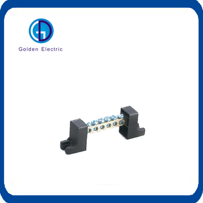 US 3/Piece 1 Meter Brass Terminal Block for Customized 4/6/8/10/12/14/16/18/24 Ways