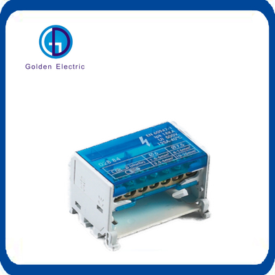 Brass PP Terminal Block Screw 125A Connection Box Wiring Distribution Block Junction Box