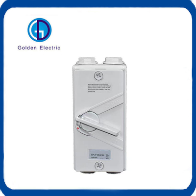 Manual Waterproof Enclosed Isolating Switch Ukf Series Disconnector 3poles 20A 35A 63A