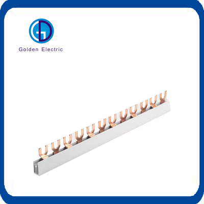Fork Type Copper Busbar 1p/2p/3p/4p Circuit Breaker Connector for AC/DC Interface Type