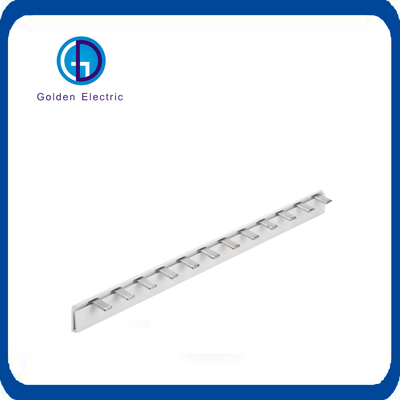 US gecertificeerde 1/2/3/4 polspinvork type CE OEM ODM elektrische koperen busbar voor Mcbs