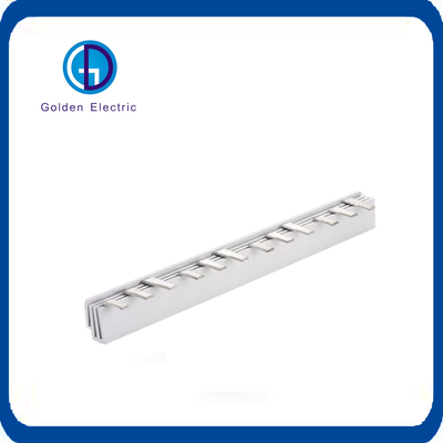 US gecertificeerde 1/2/3/4 polspinvork type CE OEM ODM elektrische koperen busbar voor Mcbs