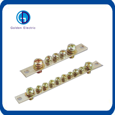 100cm Length Conducting Electrical Screw Wire Brass Connector Earth Bar Terminal Block