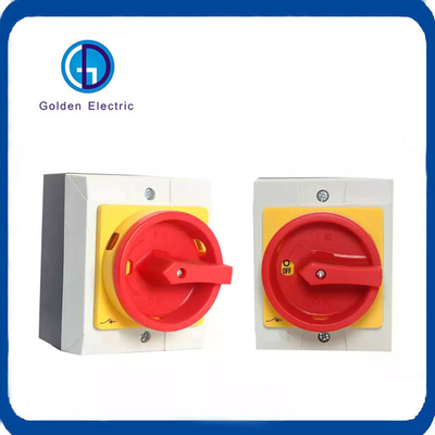 IP65 Waterproof AC Isolation Switch 4p 20A 32A 40A 63A Electrical Rotary Disconnector