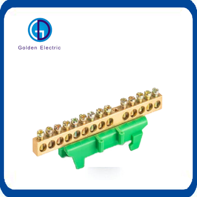 Insulated Neutral and Earth Terminal Block CE Certified US 3/Piece Samples Insulated