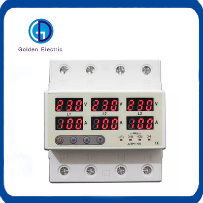 100A 230V Voltage Protective Device Electric Type Three Phase With Adjustable Limiter