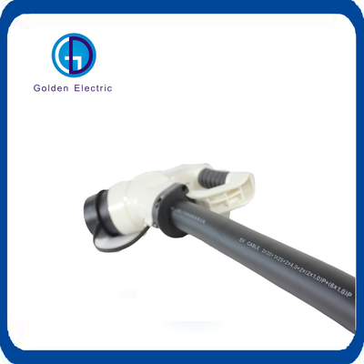 Energy Car Black 16A Type 2 Charging Cable Single Phase With DC Power Input