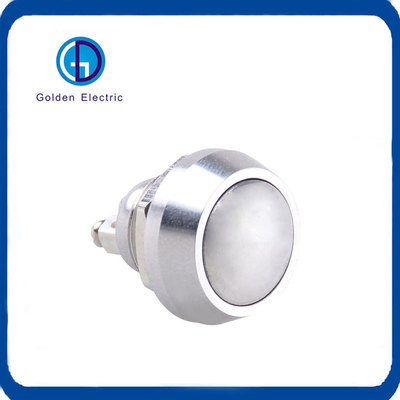 High Head 12mm 12V Metal Momentary Switch Illuminated with Single Pole