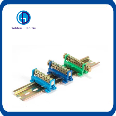 DIN Rail Universal Compact Wire Connector Terminal Block with Rated Voltage 250V/380V