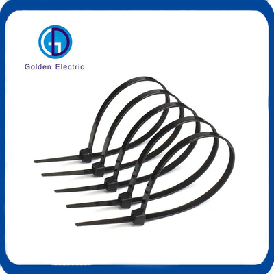 Customized White Self Locking Cable Tie PA66 With RoHS Certification